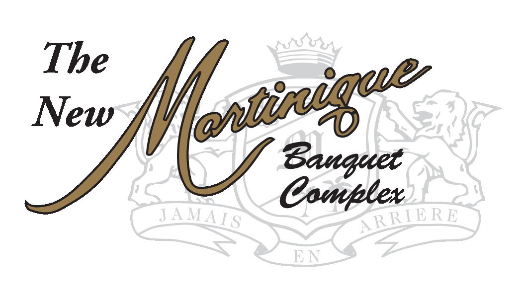 The New Martinique Banquet Complex logo.